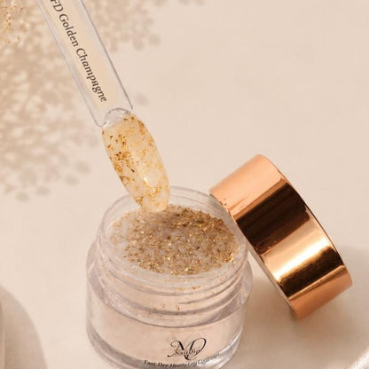 Golden Champagne – Fast Dry Dipping Powder 15 g | NailDip