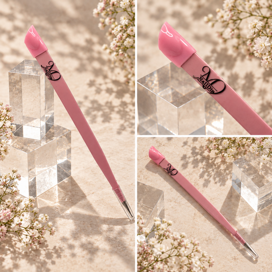 Pinzette –  gerade & lang (perfekt für NailArt) – Rosa
