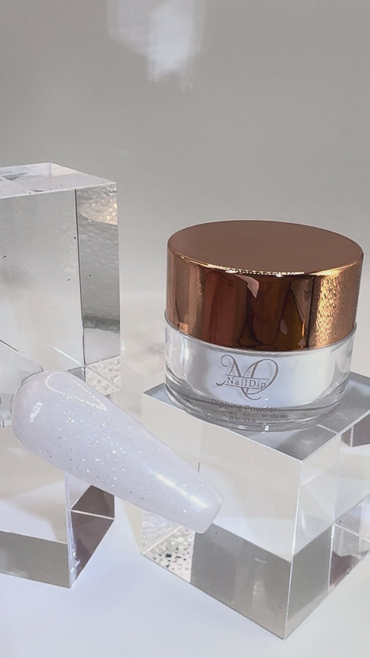 ❄️Xiteme me/ Weiß & Weiß Glitzer