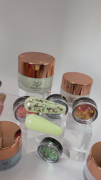 Chameleon Flakes – Grün  Ultra schimmernd Designs (0,4 g Jar)
